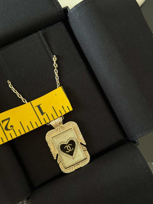 Chanel CC Heart & No. Playing card
