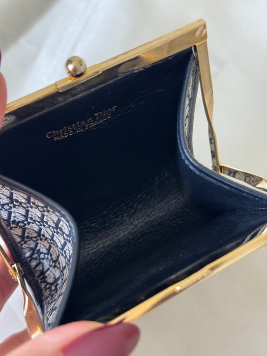 Dior Monogram Kisslock
