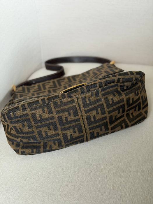 Fendi Zucca Mama Baguette GHW