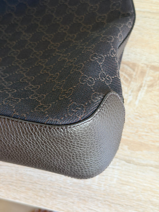 Gucci GG Denim Hobo