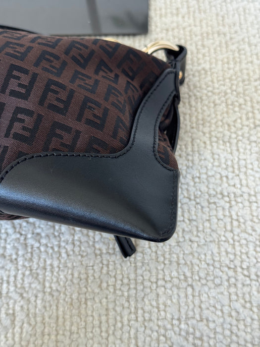 Fendi Zucchino Cuoio Chef Pocket Shoulder