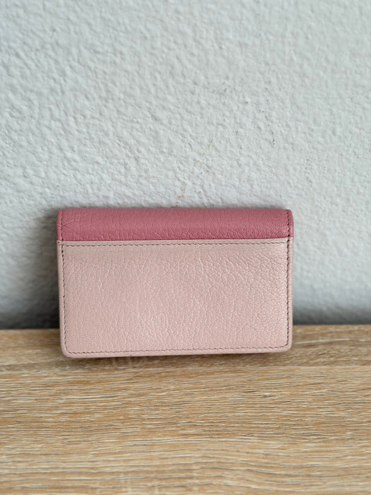 Miu Miu Ribbon Motif Madra Card Case