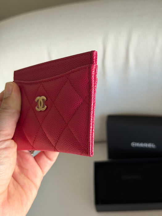 Chanel card holder