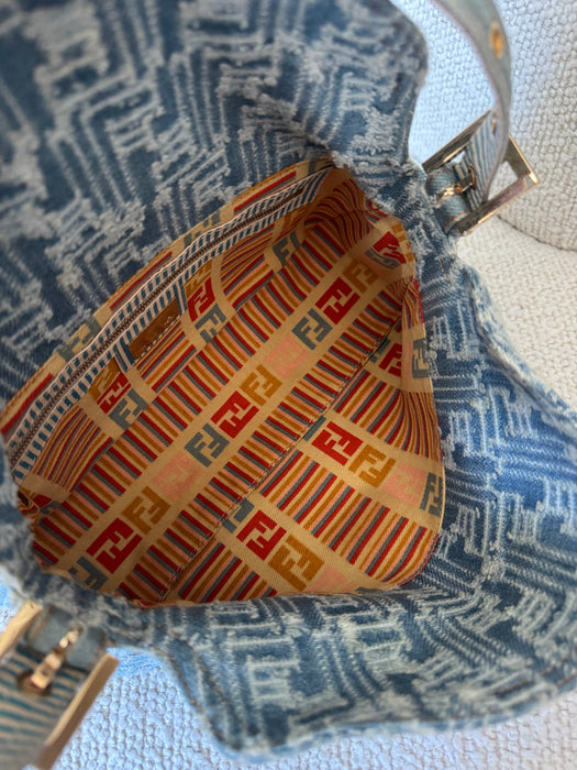 Fendi Denim Mama Baguette