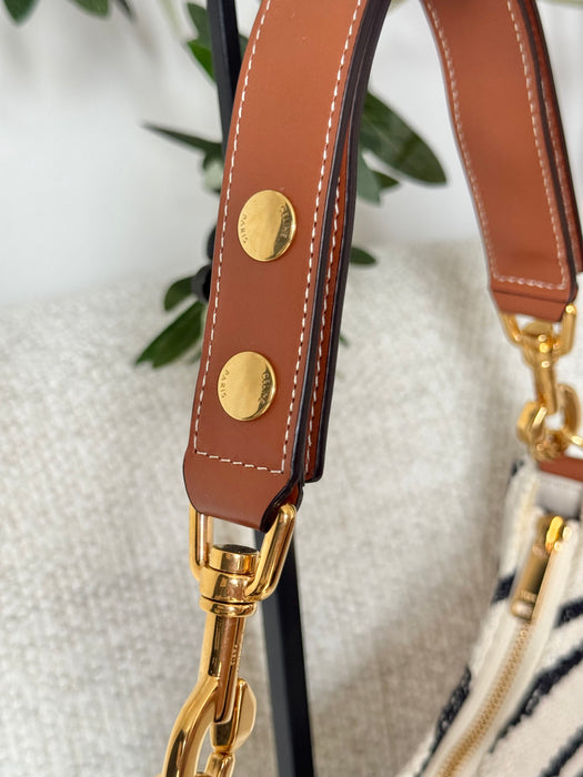 Celine Textile Medium Ava Shoulder Bag
