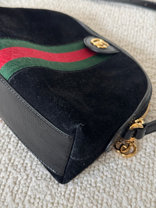 Gucci Web Dome Crossbody