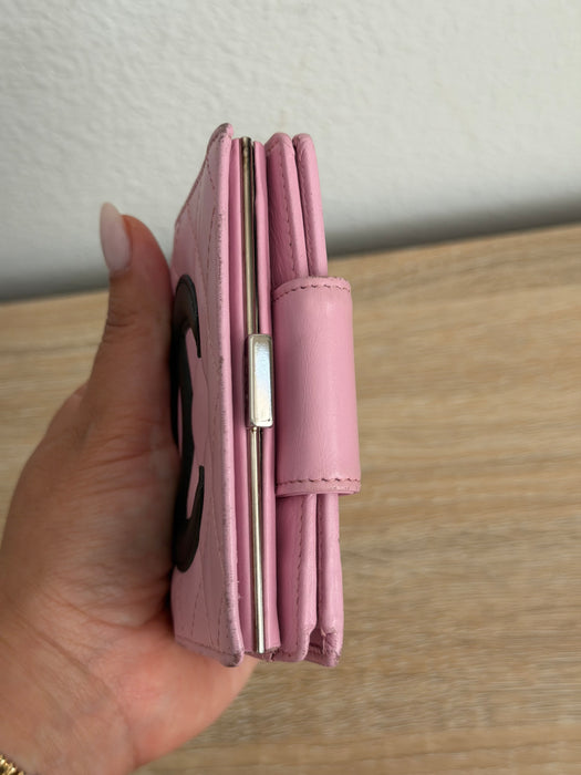 Chanel Cambon Compact Kisslock Wallet