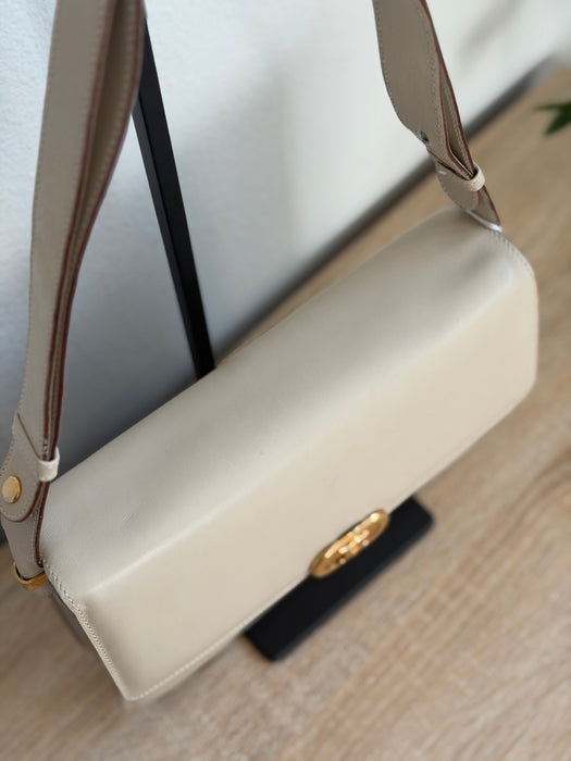 Celine Triomphe Ivory adjustable strap