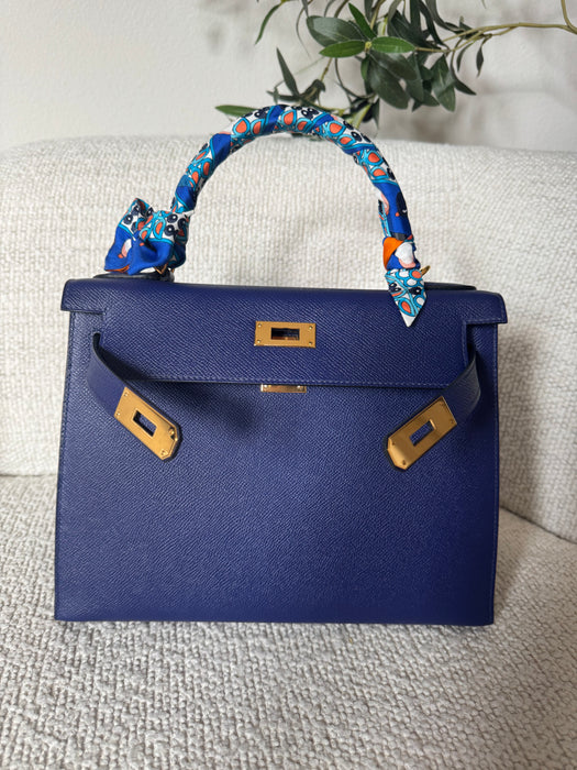 Hermes Kelly 28 in Epsom  (Full Set)