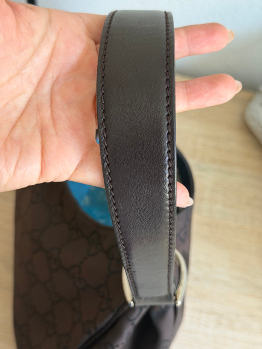 Gucci Tom Ford GG Nylon Leather Shoulder