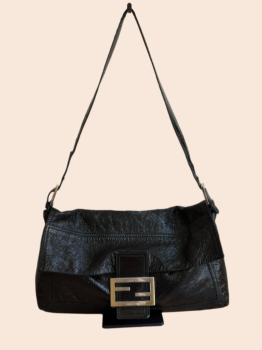 Fendi Maxi Patent Baguette