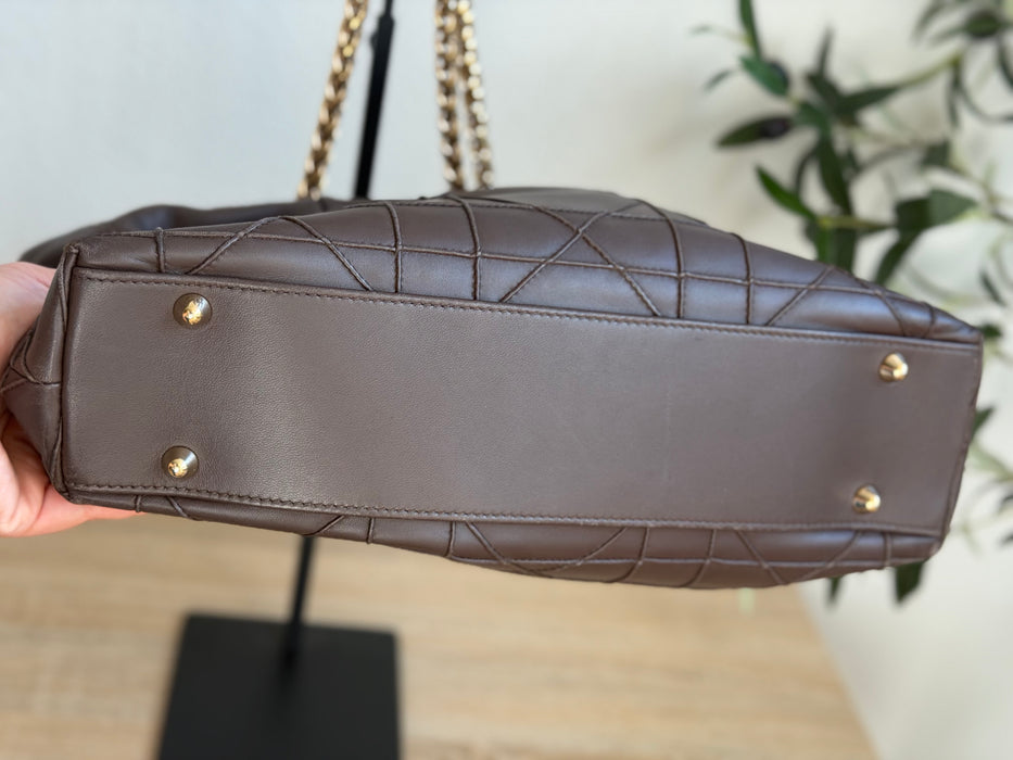 Dior Cannage Granville Chain Link Tote