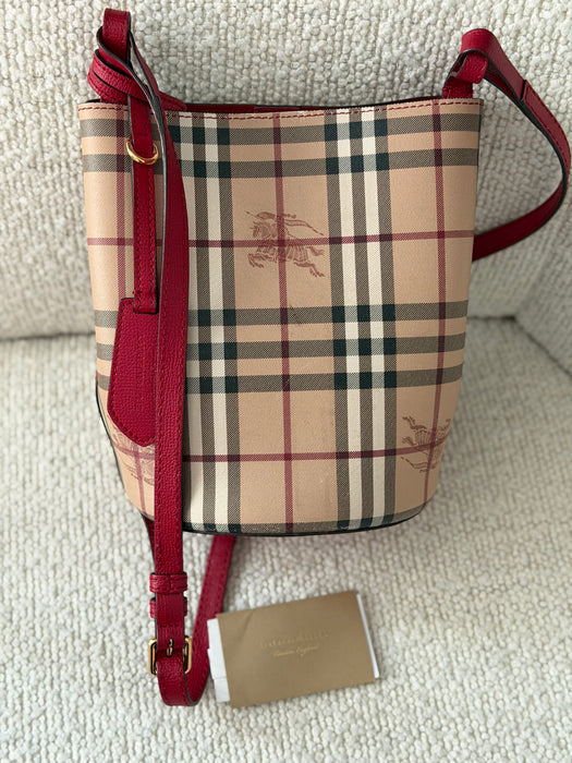 Burberry Haymarket Check Bucket