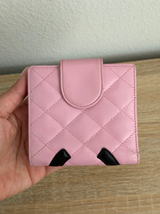 Chanel Cambon Compact Kisslock Wallet