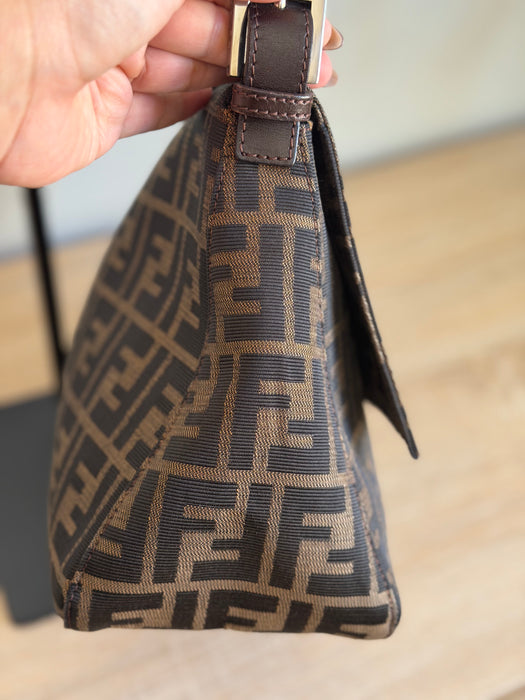 Fendi Zucca Baguette SHW