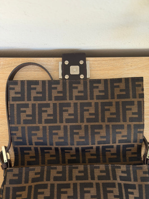 Fendi Zucca Baguette SHW