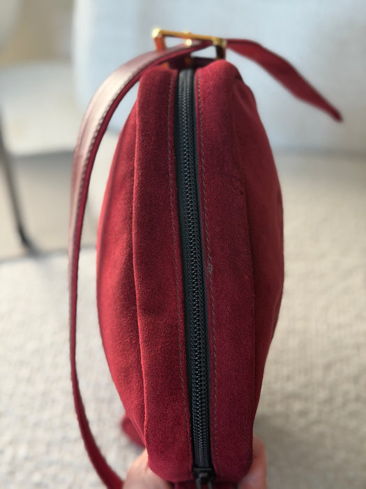 Loewe Suede Anagram Crossbody