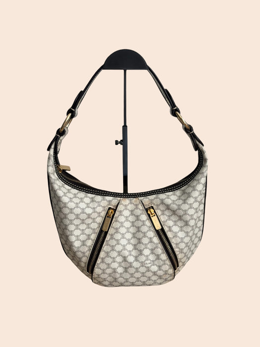 Celine Triomphe Macadam Double Zip Hobo