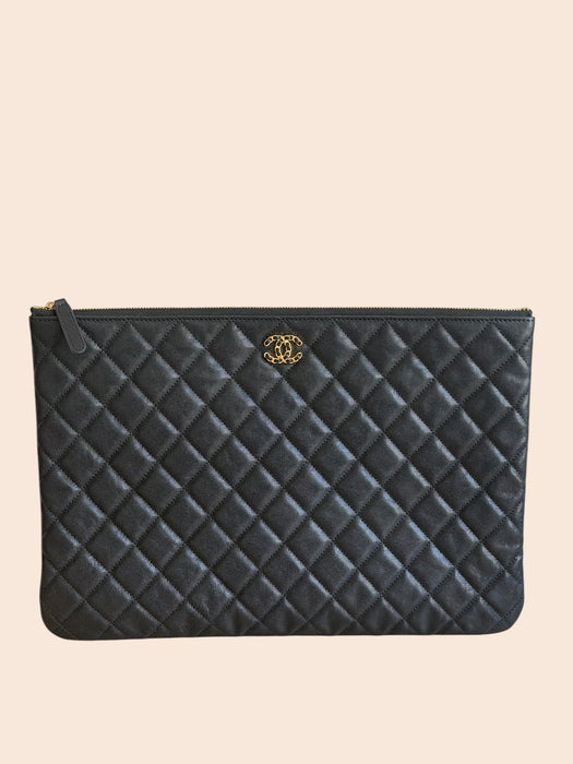Chanel CC O'Case Clutch Pouch