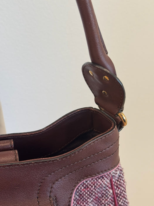 Celine Tweed Leaf