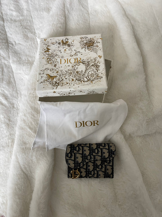 Dior Oblique Card Holder Set