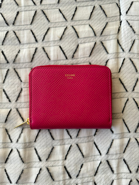 Celine Zip Around Wallet