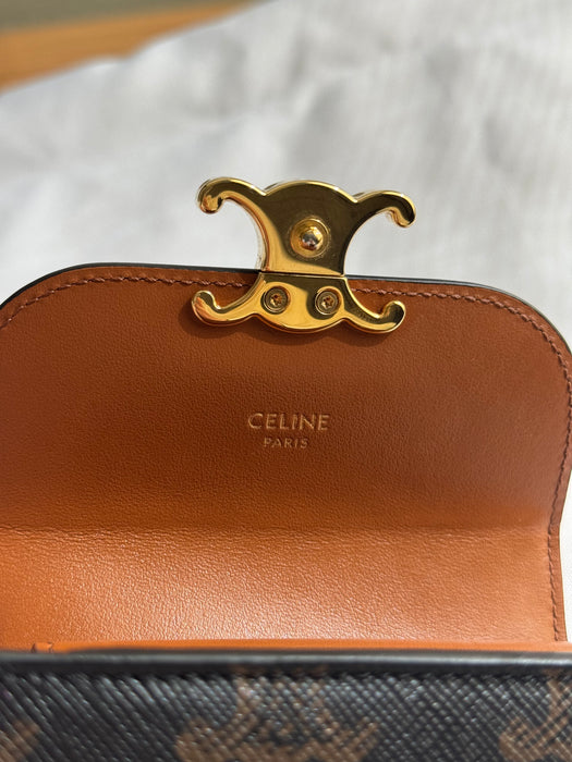 Celine Triomphe Compact Wallet