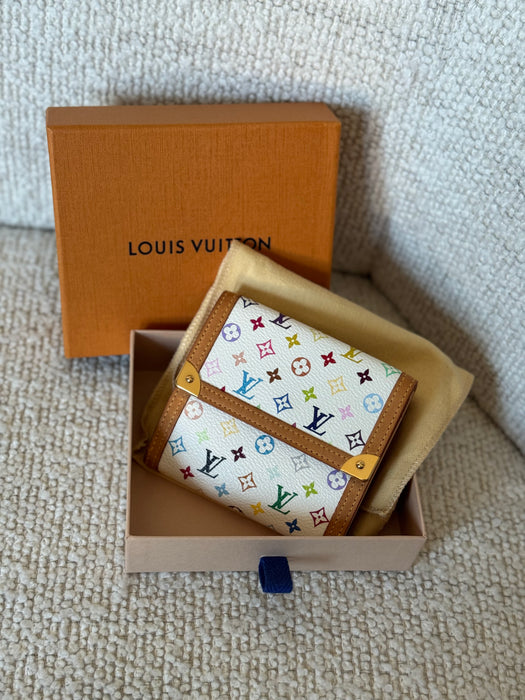 Louis Vuitton Murakami Porte Monnaie Billets Carte