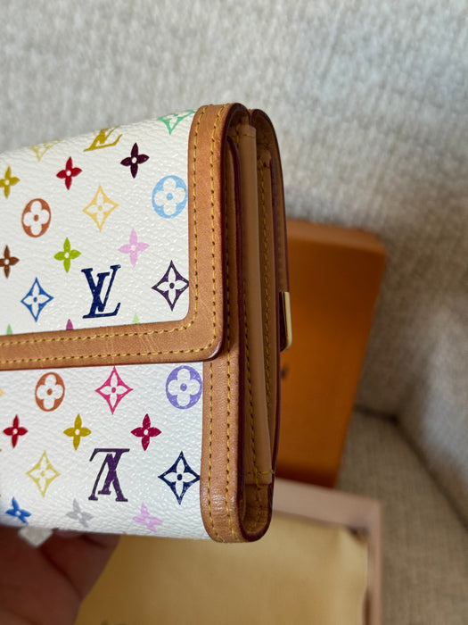 Louis Vuitton Murakami Porte Monnaie Billets Carte