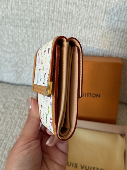 Louis Vuitton Murakami Porte Monnaie Billets Carte