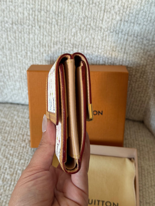 Louis Vuitton Murakami Porte Monnaie Billets Carte