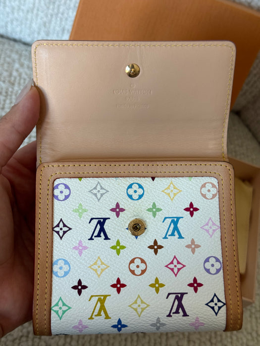 Louis Vuitton Murakami Porte Monnaie Billets Carte