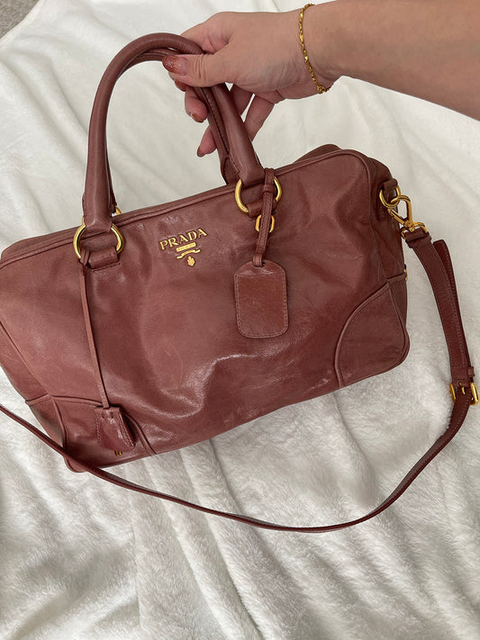 Prada Vitello Satchel