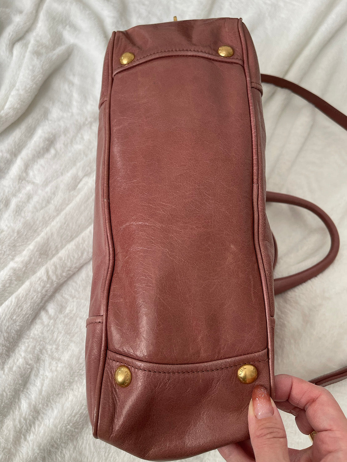 Prada Vitello Satchel