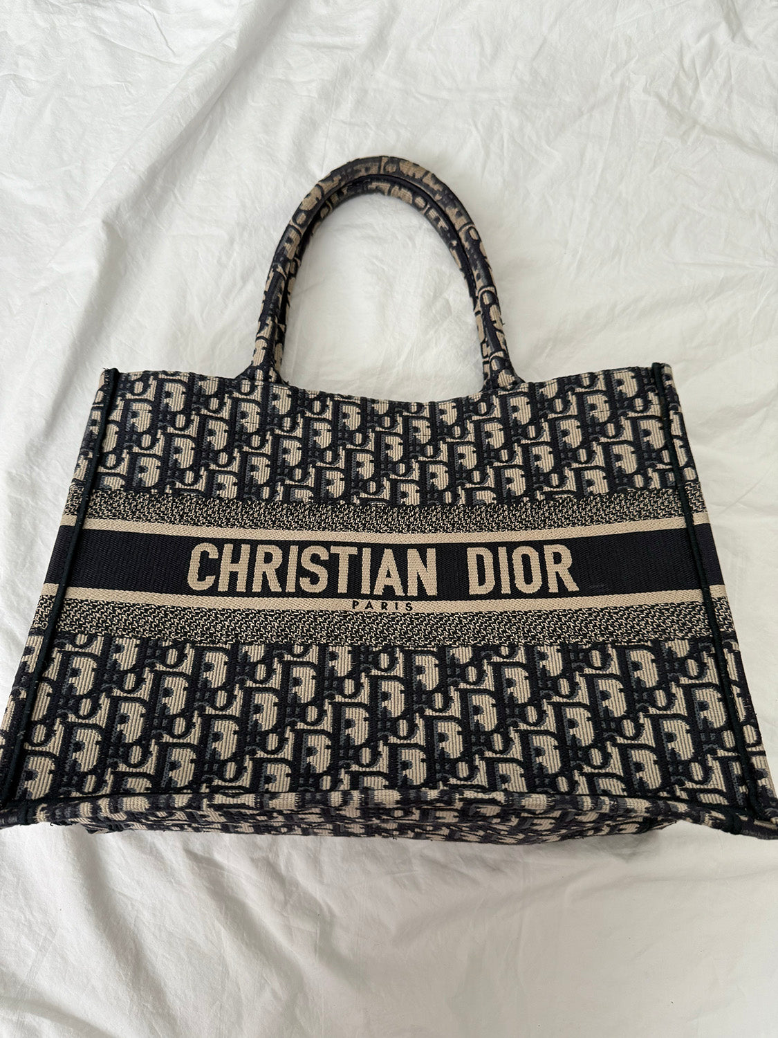 Dior Oblique Book Tote (M)