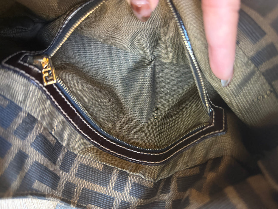 Fendi Zucca Hobo GHW
