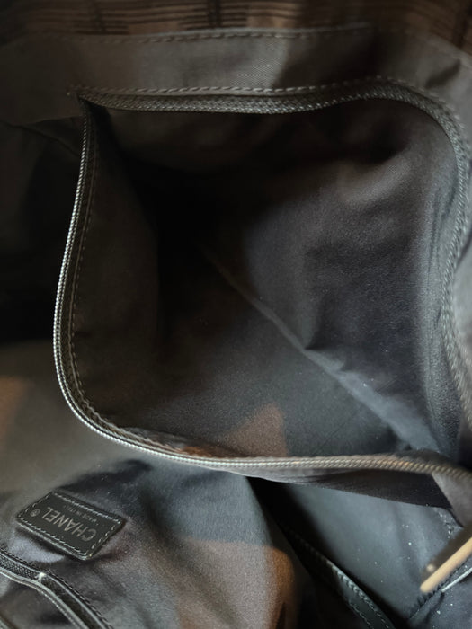 Chanel Travel line Chocolate CC tote